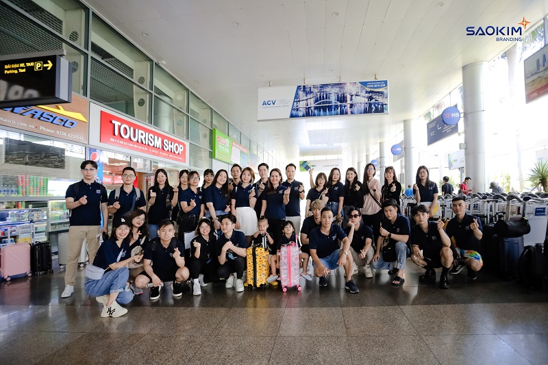 Sao Kim Branding Summer Camp - Checkin sân bay Đà Nẵng