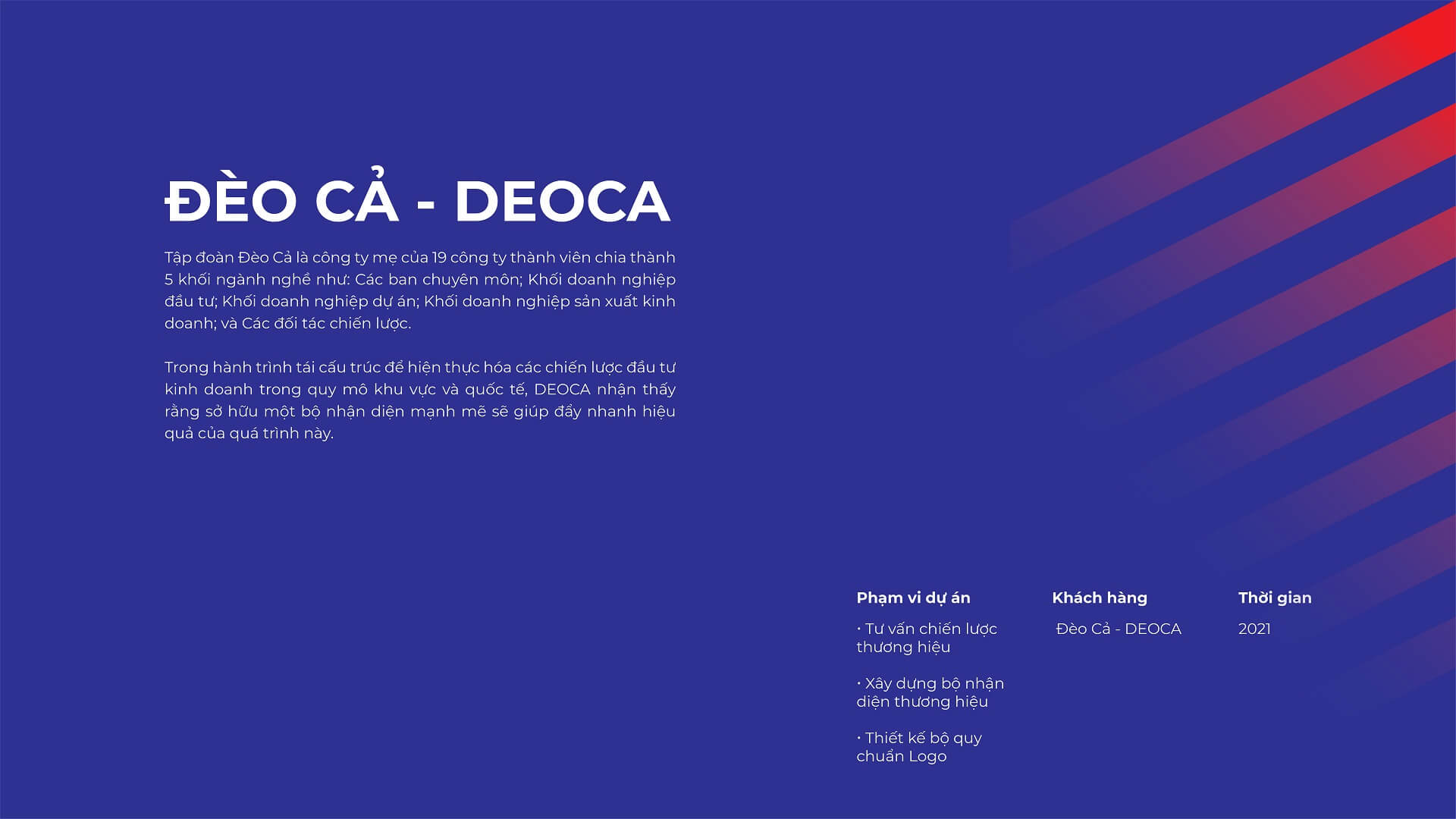 Dự án thiết kế thương hiệu DEOCA GROUP - 1