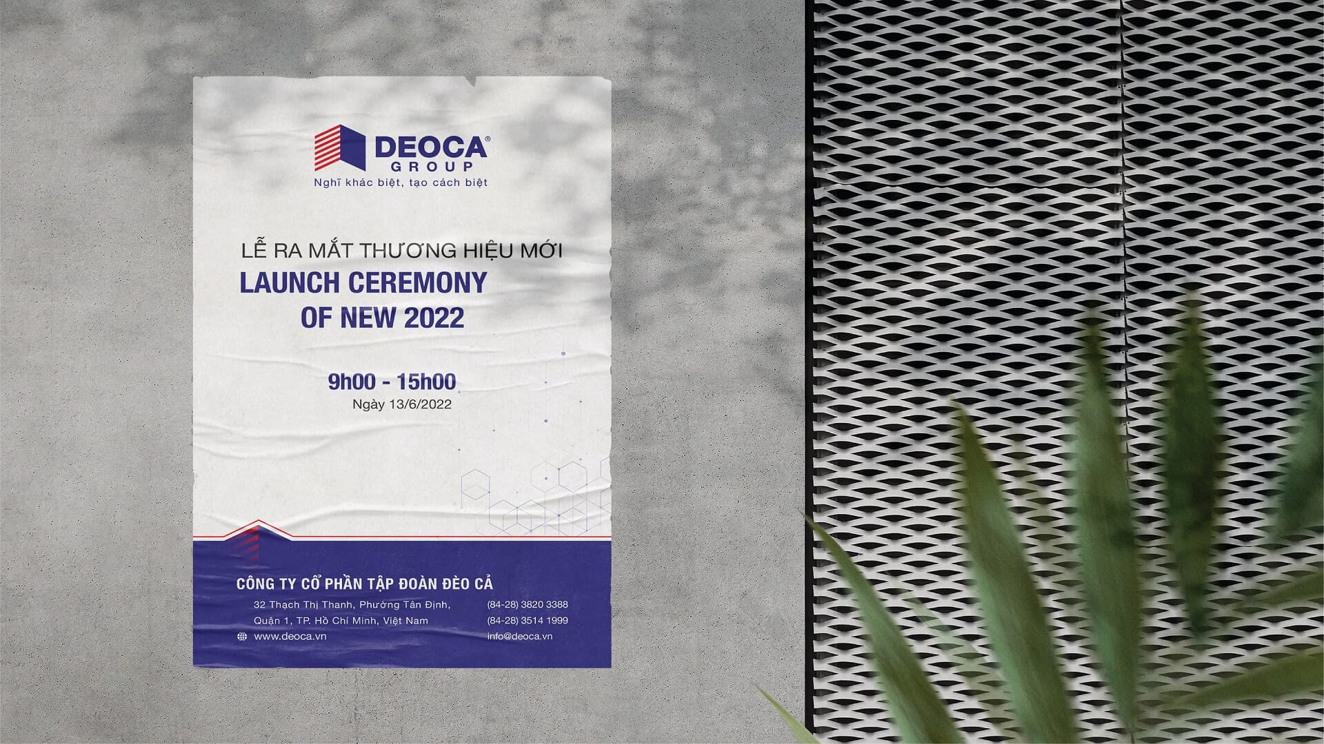 Dự án thiết kế thương hiệu DEOCA GROUP - 12