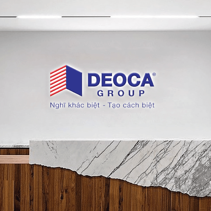 Dự án thiết kế thương hiệu DEOCA Group