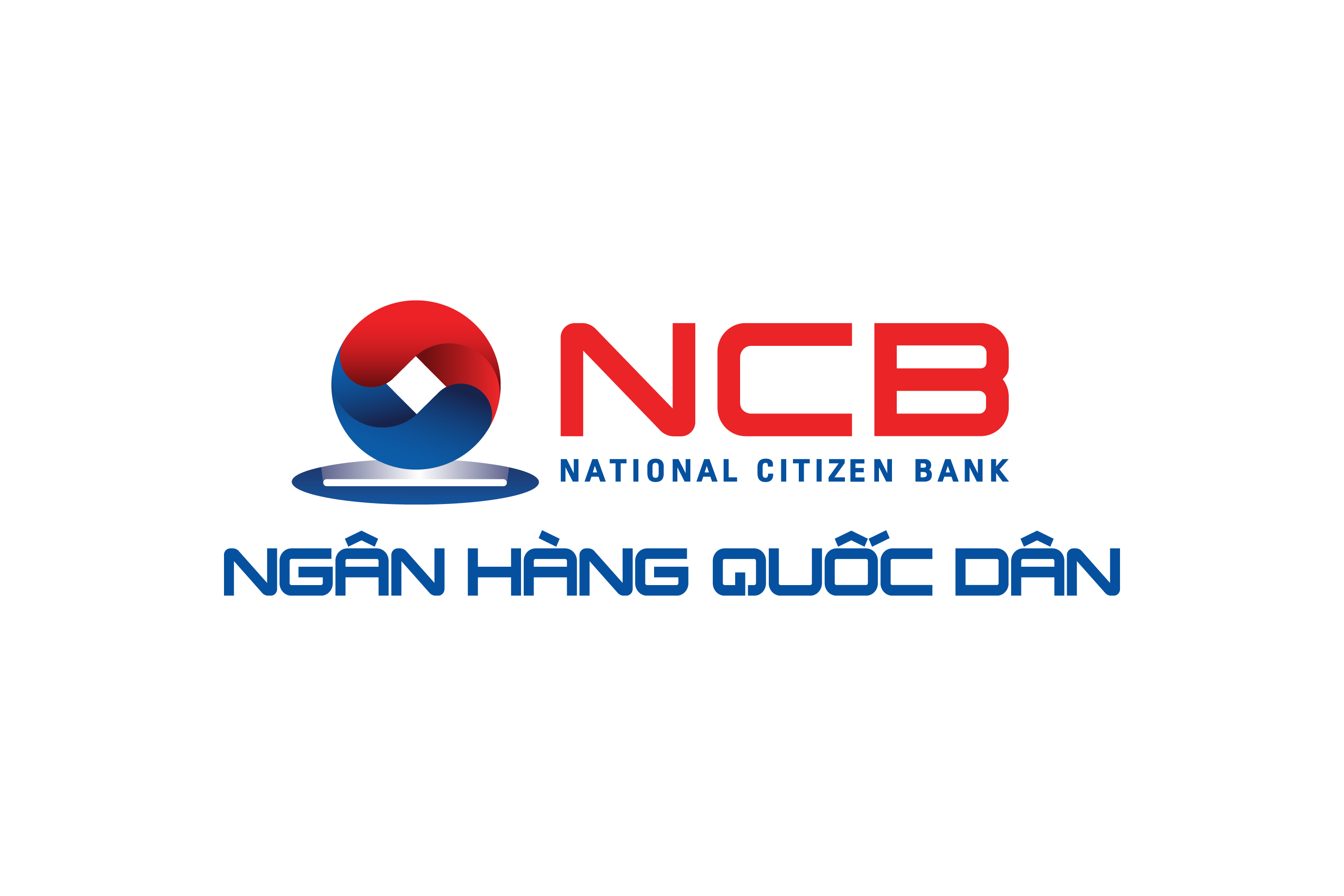 Logo ngân hàng NCB (Ngân hàng Quốc dân)