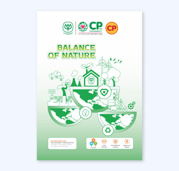 Mẫu Báo cáo phát triển bền vững CP Group 2021