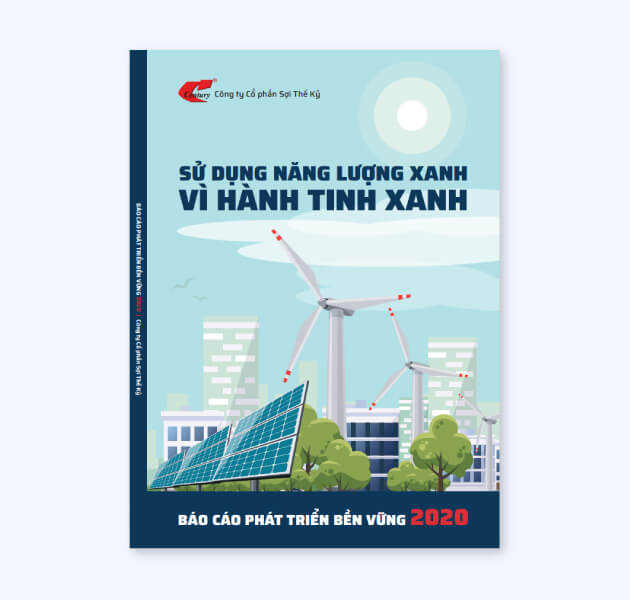 Mẫu Báo cáo phát triển bền vững Công ty CP Sợi Thế Kỷ 2020