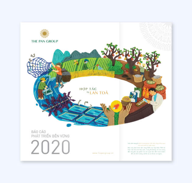 Mẫu Báo cáo phát triển bền vững Tập đoàn PAN 2020