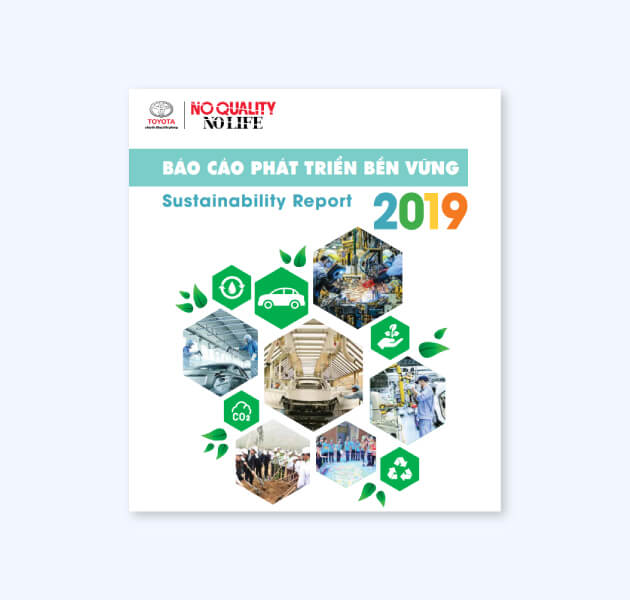 Mẫu Báo cáo phát triển bền vững Toyota Việt Nam 2019