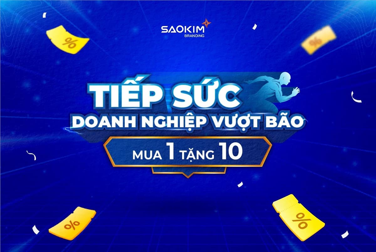 Chương trình tiếp sức doanh nghiệp vượt bão - Mua 1 tặng 10