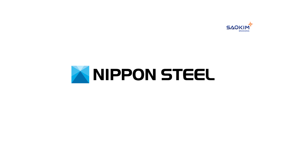 mẫu thiết kế logo công ty thép Nippon Steel Corporation