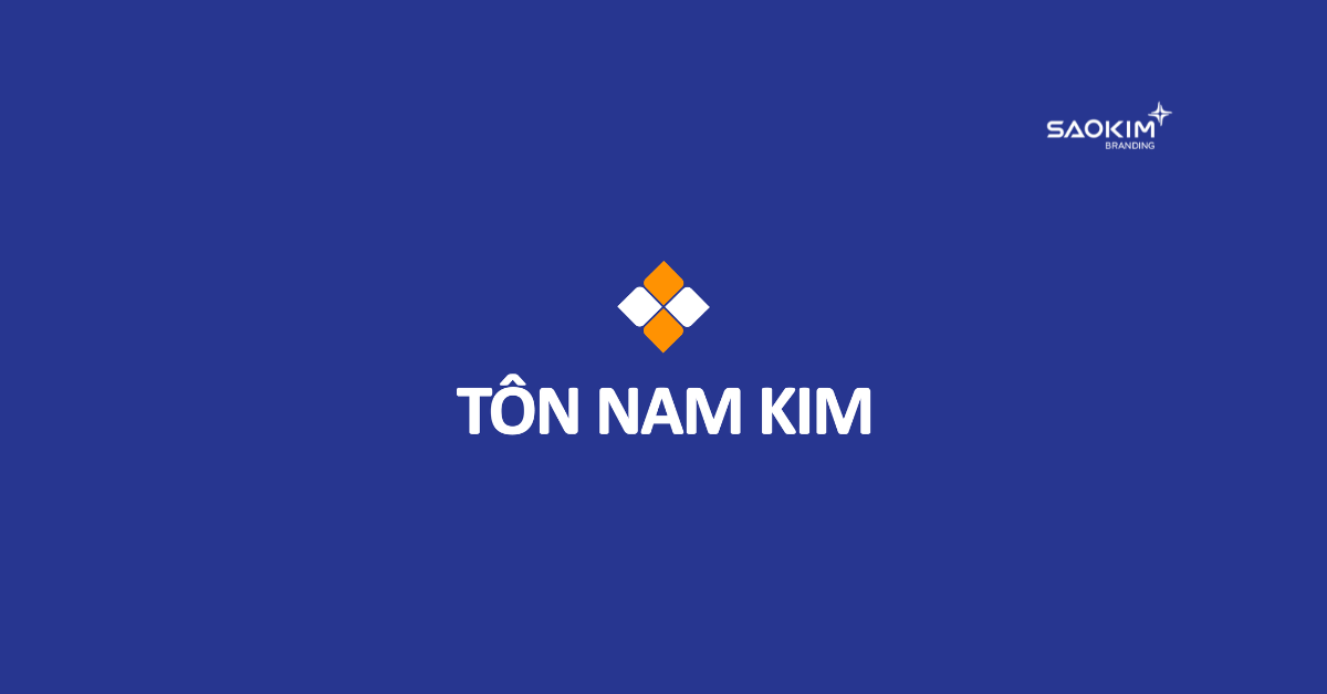 mẫu thiết kế logo công ty thép Nam Kim