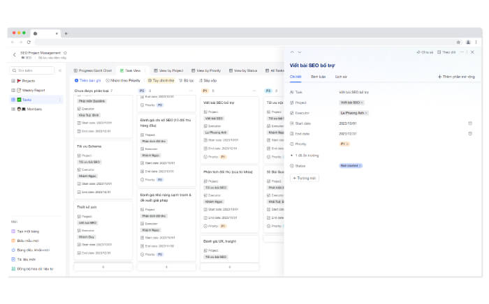 Quản lý và giao việc SEO tinh gọn hiệu quả