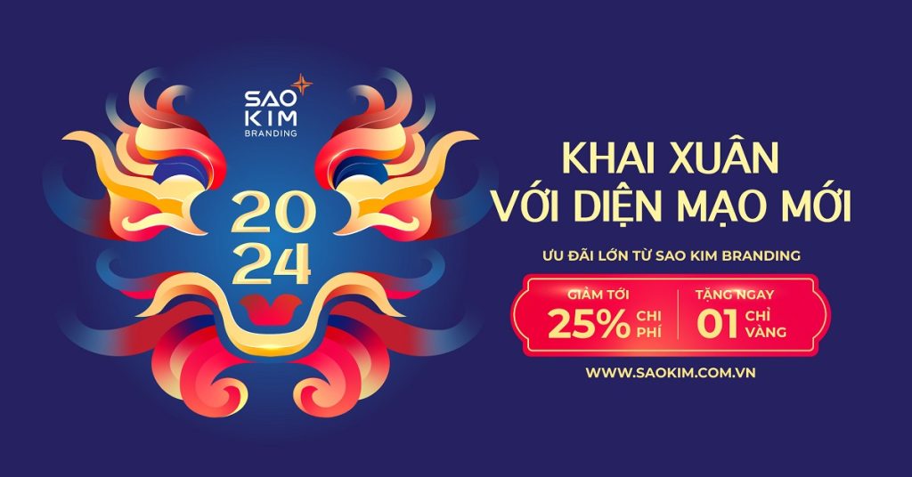 "Năm mới, Nhận diện mới, Tầm cao mới" - Quà tặng lớn cho thương hiệu 11 Chương trình năm mới nhận diện mới tầm cao mới - Sao Kim Branding