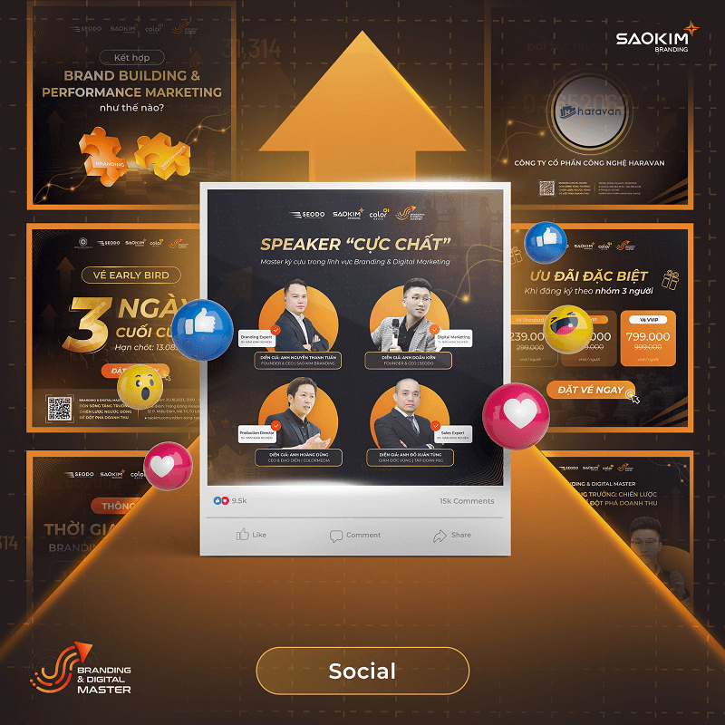 Dự án thiết kế sự kiện Branding & Digital Master - 2