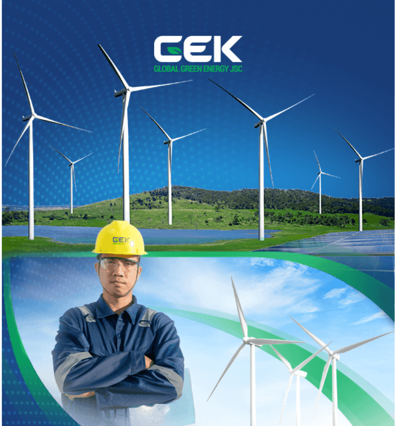 Dự án Thiết kế logo, thiết kế nhận diện thương hiệu GEK của Sao Kim Branding