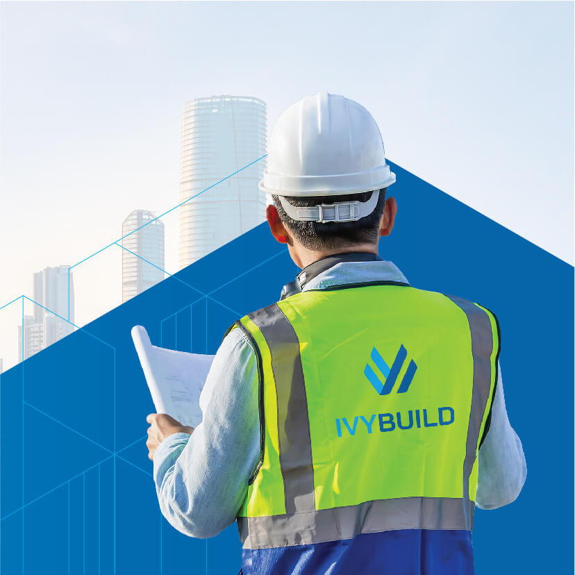 Thiết kế logo, thiết kế nhận diện thương hiệu IVYBUILD