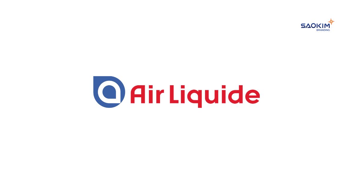 Mẫu logo công ty hoá chất Air Liquide