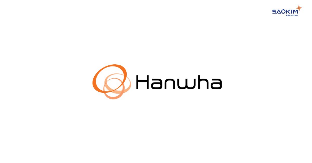 mẫu logo công ty hoá chất Hanwha