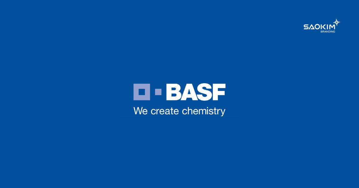 Mẫu logo công ty hoá chất BASF