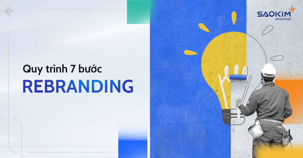 Rebranding là gì? Quy trình 7 bước Rebranding 7 Quy trình 7 bước Rebranding