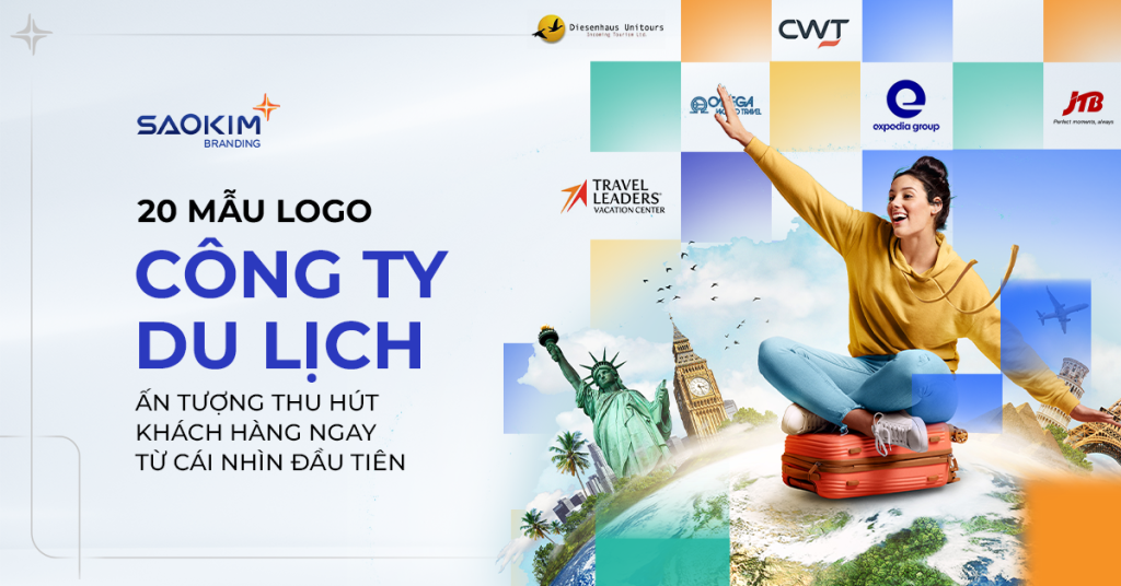 20 Mẫu Logo Công Ty Du Lịch Ấn Tượng Thu Hút Khách Hàng Ngay Từ Cái Nhìn Đầu Tiên 1 logo công ty du lịch