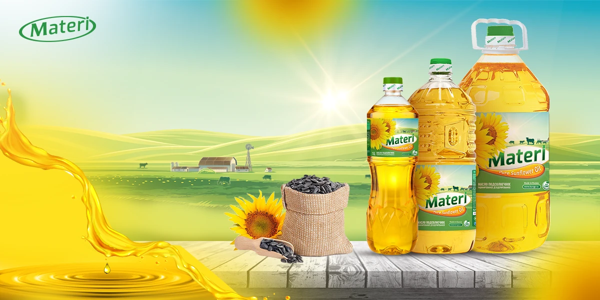 Dự án thiết kế bao bì nhãn mác sản phẩm Dầu ăn Materi