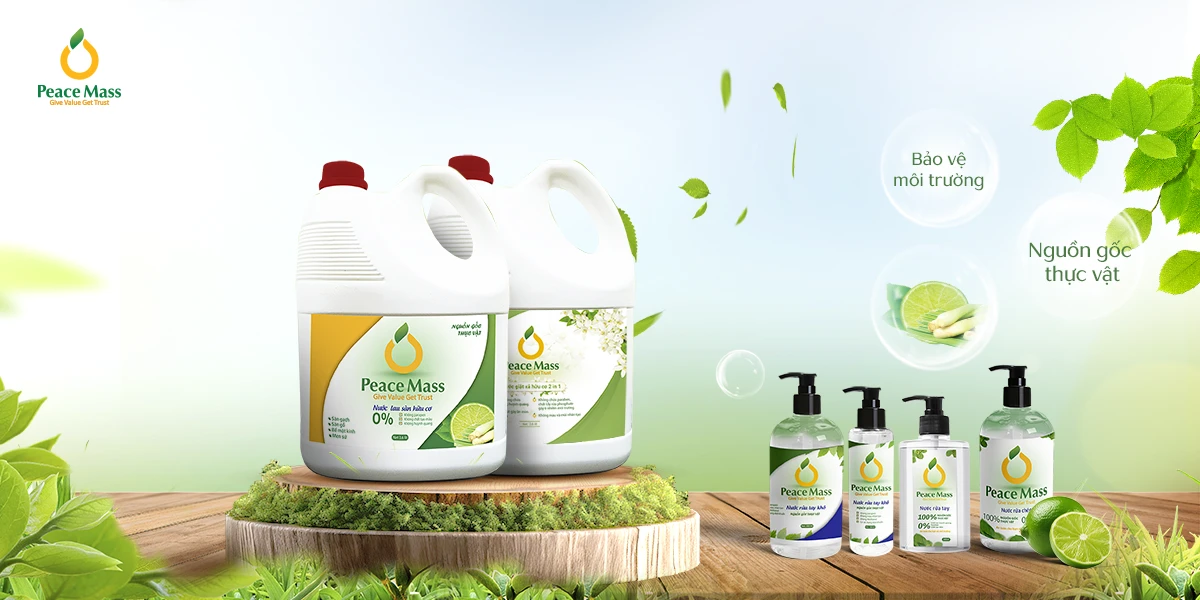 Dự án thiết kế bao bì nhãn mác sản phẩm Peace Mass