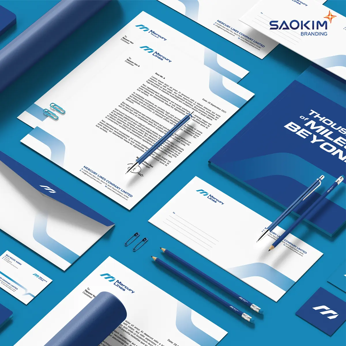 Dự án thiết kế thương hiệu Mercury Lines - 10