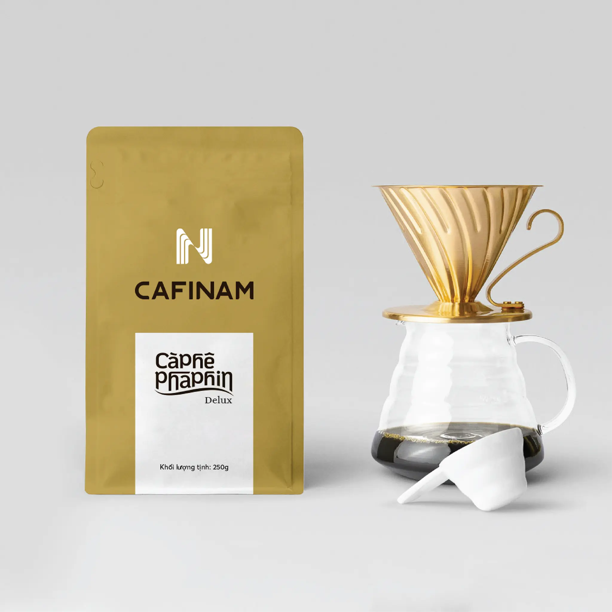 Dự án thiết kế Logo, thiết kế thương hiệu Cafinam - 3