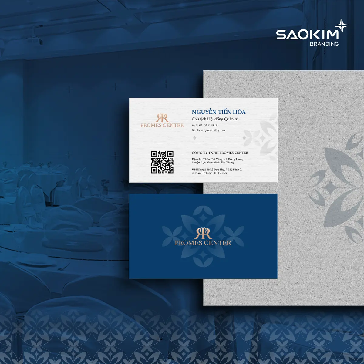 Dự án thiết kế Logo, thiết kế thương hiệu PROMES CENTER - 5