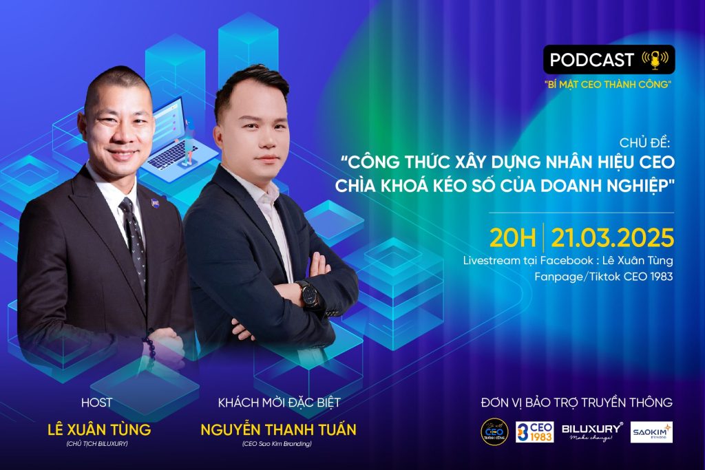 Livestream Đặc Biệt: Bí Quyết Xây Dựng Nhân Hiệu CEO Thành Công 6 livestream xây dựng nhân hiệu