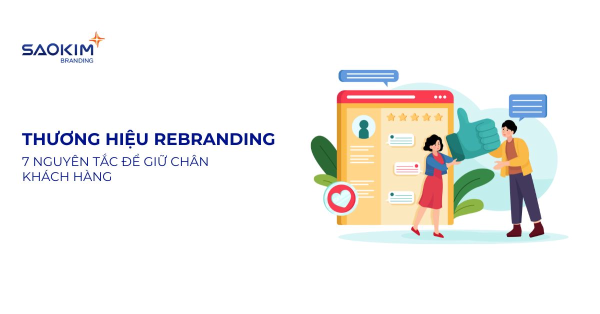 thương hiệu rebranding giữ chân khách hàng hiệu quả