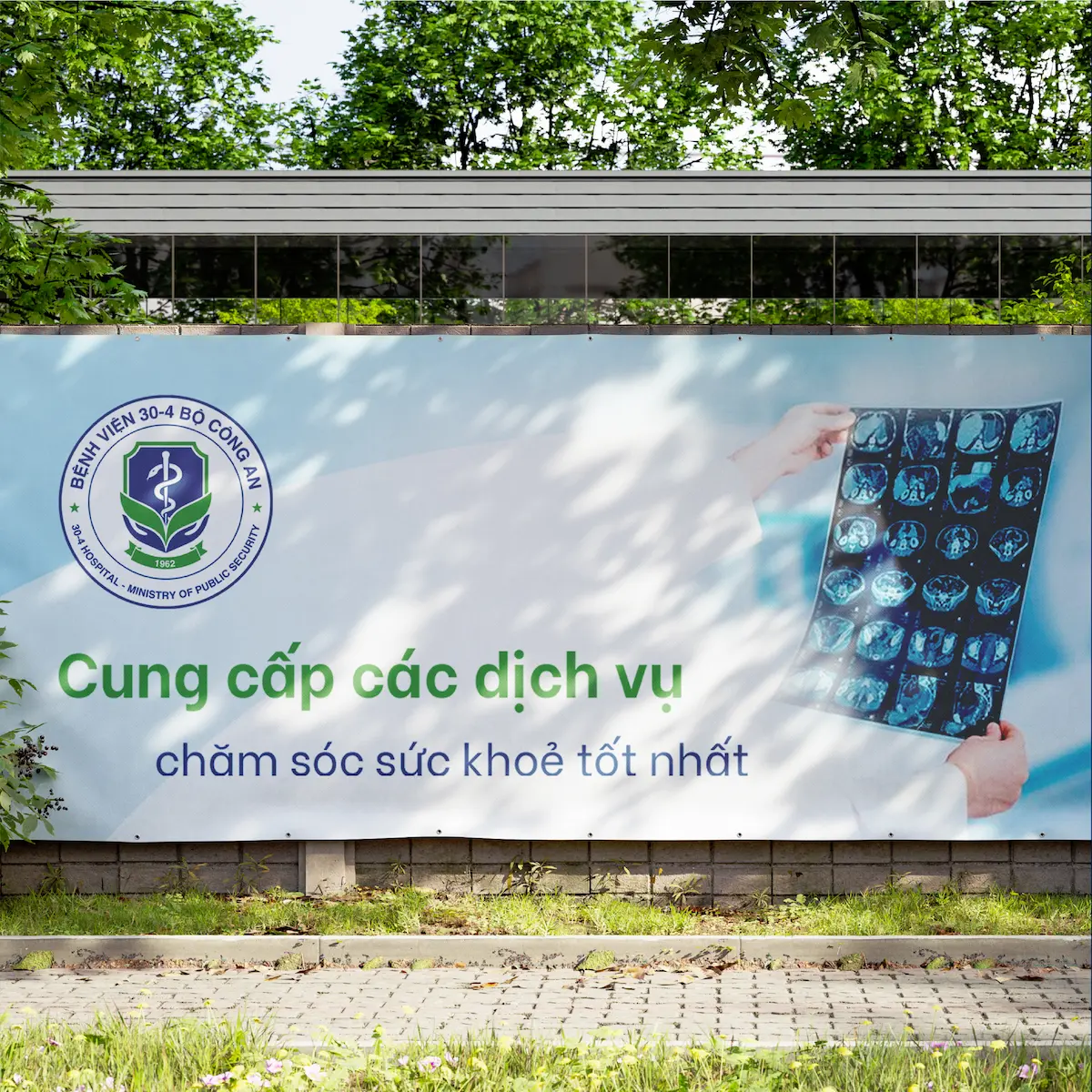 Xây dựng hệ thống niềm tin cho thương hiệu bệnh viện: vượt khỏi cạnh tranh quy mô cơ sở vật chất 6 du-an-thiet-ke-thuong-hieu-benh-vien-30-4-bo-cong-an-10